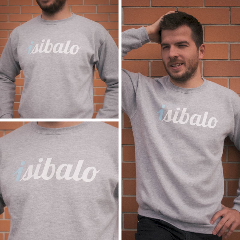 Pánská mikina šedá