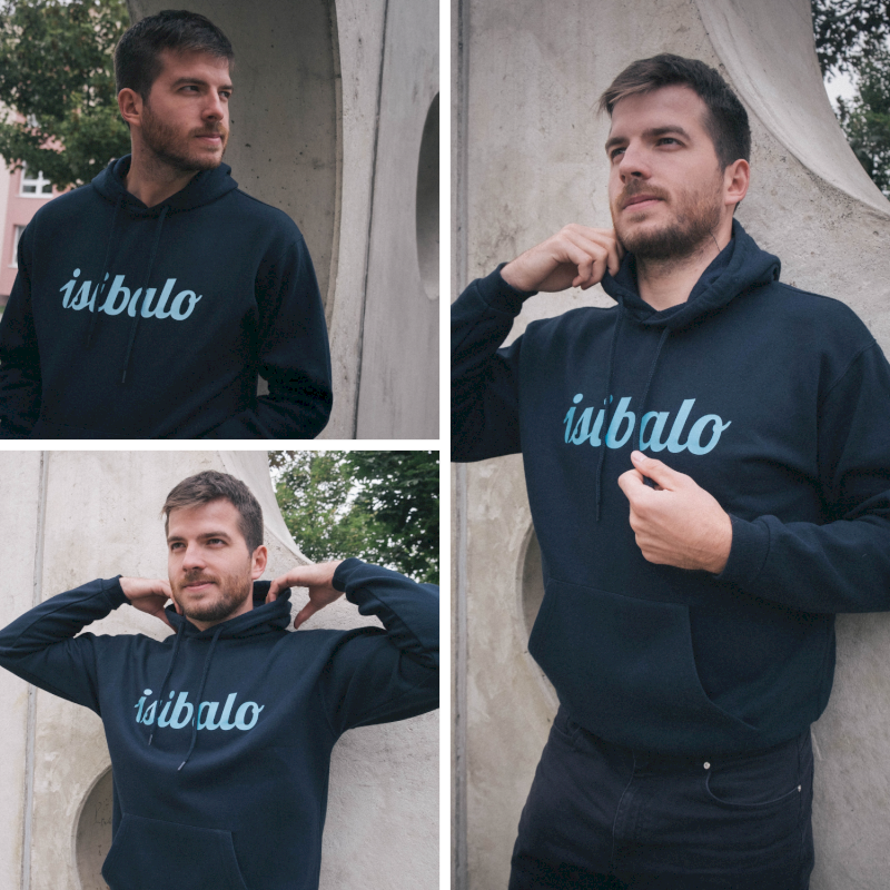 Pánská mikina modrá