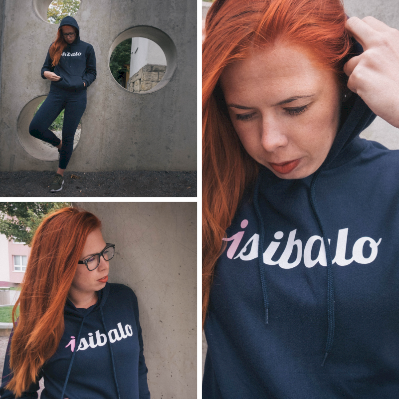 Dámská mikina modrá