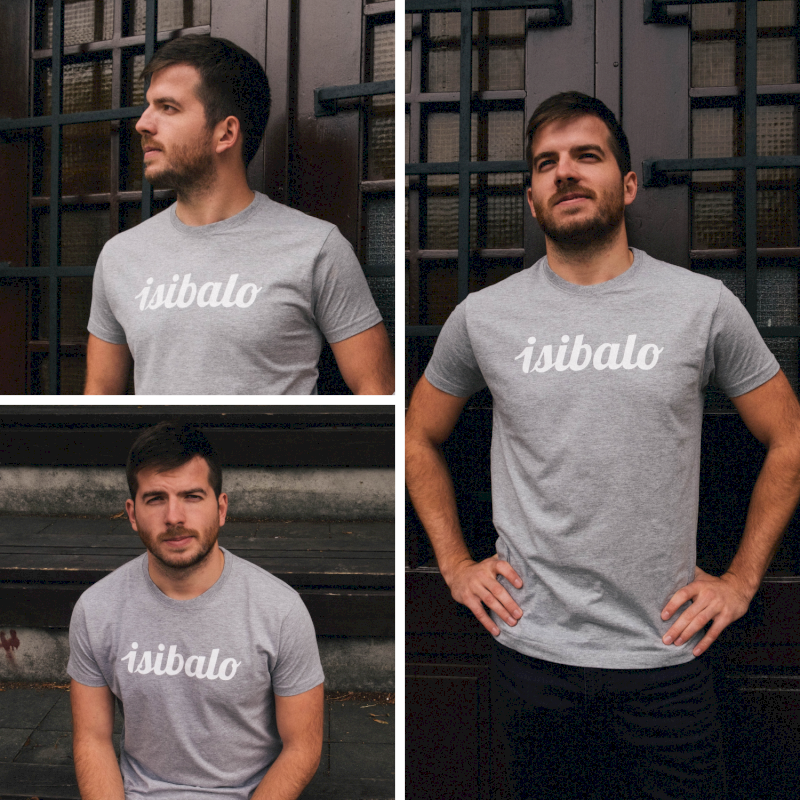 Pánské tričko šedé