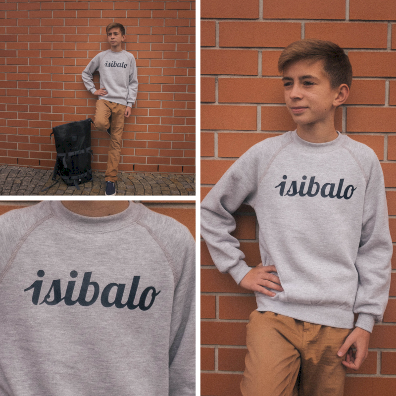 Dětská mikina šedá