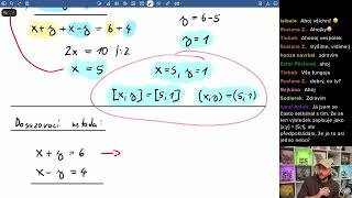 ZŠ a přijímačky: Soustavy rovnic (8. stream)